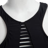 Fashionable Halter  Hollow out Two-piece Separate Low Waist Swimwear for Women