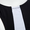 Fashionable Halter  Hollow out Two-piece Separate Low Waist Swimwear for Women