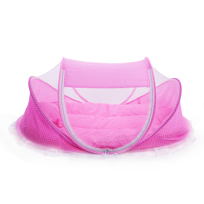 4pcs Sweet Portable Type Comfortable Babies Sealed Mosquito Net Mattress Pillow Mesh Bag
