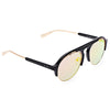 Chic Vintage Unisex Sunglasses Round Frame Colored Coating Eye Wear