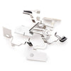 5 Sets Small Metal Parts Holder Bracket Shield Plate Home Logic Kits Repalcements for iPhone 5C