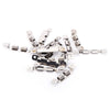 5 Sets Small Metal Parts Holder Bracket Shield Plate Home Logic Kits Repalcements for iPhone 5C