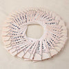 50pcs Stylish Art Tips Feather Water Transfers Nail Sticker for Ladies