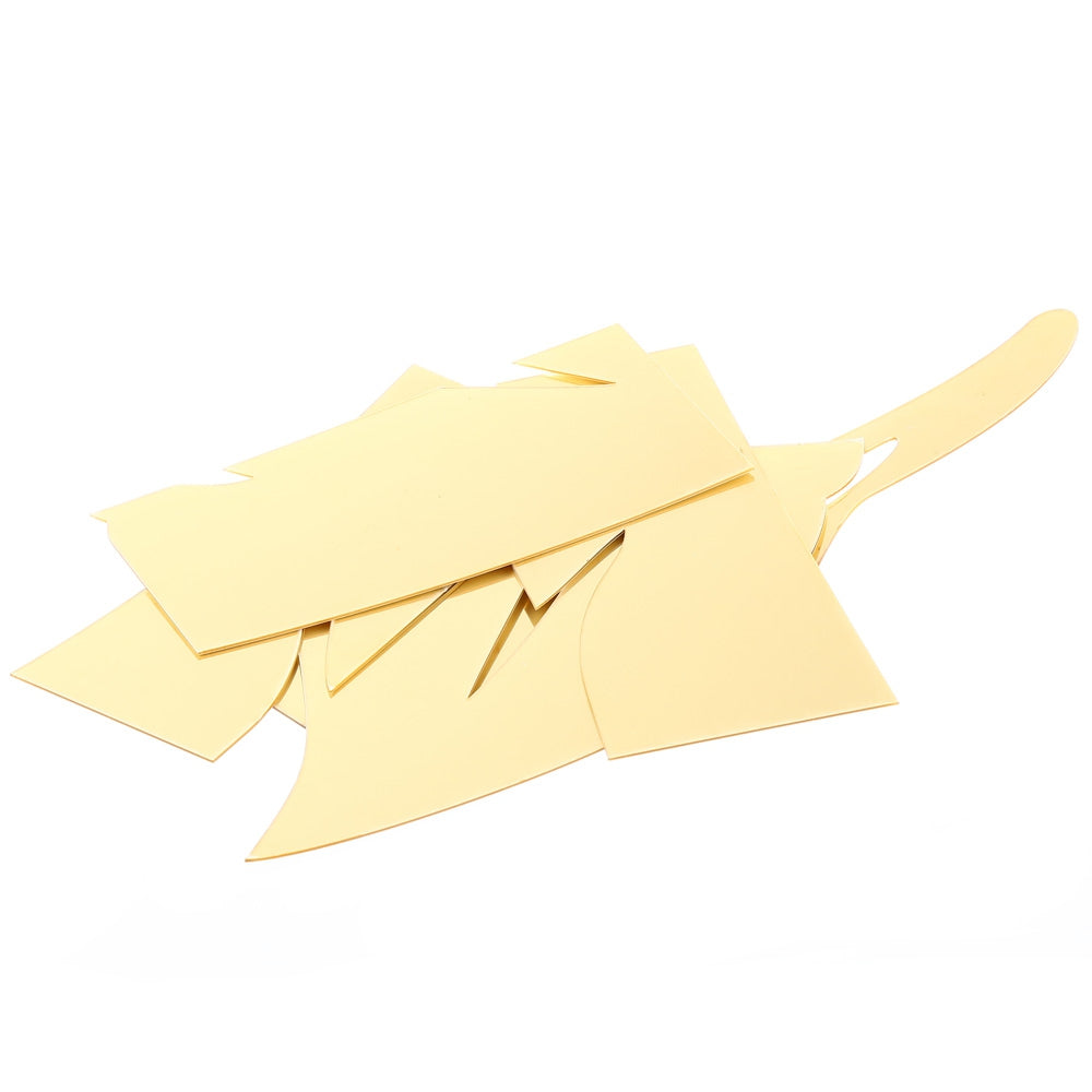 DIY Modern Plume Feather Acrylic Mirror Wall Sticker - Thumbnail 4