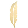 80 x 20cm DIY Modern Plume Feather Acrylic Mirror Wall Sticker Home Mural Decal Decor Art