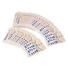 50pcs Stylish Art Tips Feather Water Transfers Nail Sticker for Ladies