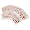 50pcs Stylish Art Tips Feather Water Transfers Nail Sticker for Ladies