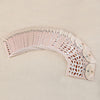 50pcs Stylish Art Tips Feather Water Transfers Nail Sticker for Ladies