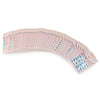 50pcs Stylish Art Tips Feather Water Transfers Nail Sticker for Ladies