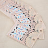 50pcs Stylish Art Tips Feather Water Transfers Nail Sticker for Ladies