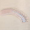 50pcs Stylish Art Tips Feather Water Transfers Nail Sticker for Ladies