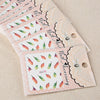 50pcs Stylish Art Tips Feather Water Transfers Nail Sticker for Ladies