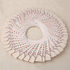 50pcs Stylish Art Tips Feather Water Transfers Nail Sticker for Ladies
