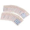 50pcs Stylish Art Tips Feather Water Transfers Nail Sticker for Ladies
