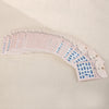 50pcs Stylish Art Tips Feather Water Transfers Nail Sticker for Ladies