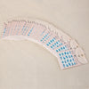 50pcs Stylish Art Tips Feather Water Transfers Nail Sticker for Ladies