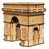 Colored Drawing DIY Veneer Arch of Triumph with Automatic Solar LED Light Sensation Romantic Gift for Valentine's Day