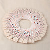 50pcs Stylish Art Tips Feather Water Transfers Nail Sticker for Ladies