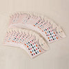 50pcs Stylish Art Tips Feather Water Transfers Nail Sticker for Ladies