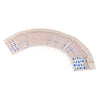 50pcs Stylish Art Tips Feather Water Transfers Nail Sticker for Ladies