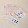 50pcs Stylish Art Tips Feather Water Transfers Nail Sticker for Ladies