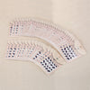 50pcs Stylish Art Tips Feather Water Transfers Nail Sticker for Ladies