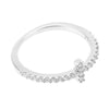 Cross Design Rinestone Embellished Ring for Ladies