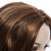 Stunning Mixed Color Centre Parting Capless Long Heat Resistant Fiber Fluffy Curly Wig For Women
