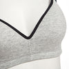 Cotton Pure Color Breathable Wire Free Nursing Bra for Pregnant Women