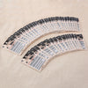 50 pcs Fashion 3D DIY Black Decal Nail Art Decoration Sticker