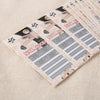 50 pcs Fashion 3D DIY Black Decal Nail Art Decoration Sticker