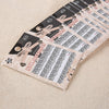 50 pcs Fashion 3D DIY Black Decal Nail Art Decoration Sticker