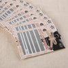 50 pcs Fashion 3D DIY Black Decal Nail Art Decoration Sticker