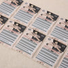 50 pcs Fashion 3D DIY Black Decal Nail Art Decoration Sticker