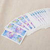 50pcs Flower Nail Decals Art Water Transfer Stickers Nail DIY Decoration