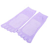 Skidproof Five Toe Yoga Cotton Socks with Anti-slip Granules for Women
