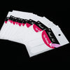 10 pcs Stylish Smile Pattern Decoration Manicure Nail Paste Tip Guides
