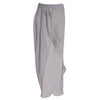 Fashionable Shir Asymmetric High Side Slit Solid Color Belt Skirt for Women