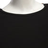 Simple Round Collar Long SLeeve Zipper Design Skinny Midi Dress for Women