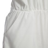 Sexy V-neck Sleeveless Hollow Out Lace Patchwork Design Solid Color Jumpsuit for Women