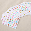 50pcs Emulational Nail Art Decal Sets Ultrathin Nail Sticker