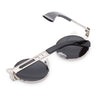 Vintage Fashion Circle Cat Eye Colored Coating Sunglasses UV400
