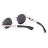 Vintage Fashion Circle Cat Eye Colored Coating Sunglasses UV400