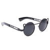 Vintage Fashion Circle Cat Eye Colored Coating Sunglasses UV400