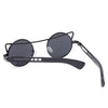 Vintage Fashion Circle Cat Eye Colored Coating Sunglasses UV400