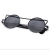 Vintage Fashion Circle Cat Eye Colored Coating Sunglasses UV400