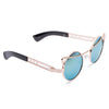 Vintage Fashion Circle Cat Eye Colored Coating Sunglasses UV400