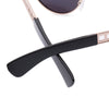 Vintage Fashion Circle Cat Eye Colored Coating Sunglasses UV400