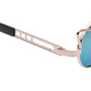 Vintage Fashion Circle Cat Eye Colored Coating Sunglasses UV400