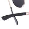 Vintage Fashion Circle Cat Eye Colored Coating Sunglasses UV400